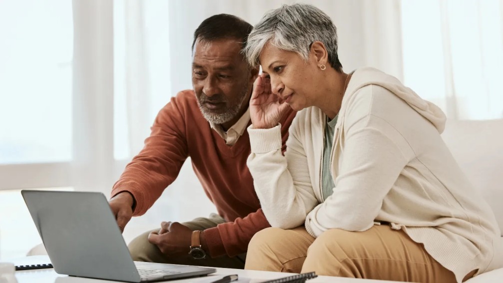 A family participating in an online counseling session with an iPsychiatry therapist in San Francisco via secure video call