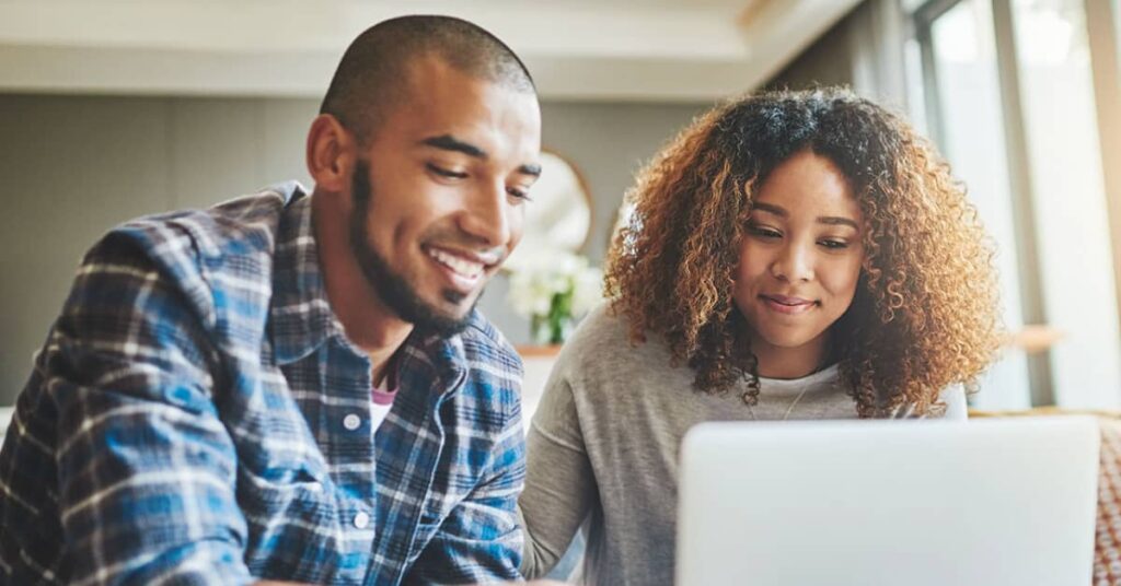 Berkeley couple in an online marriage counseling session with an iPsychiatry therapist