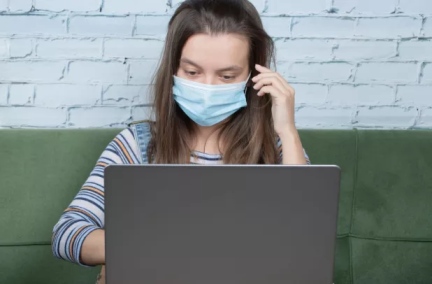 Patient consulting an affordable psychiatrist via telehealth in Roseville