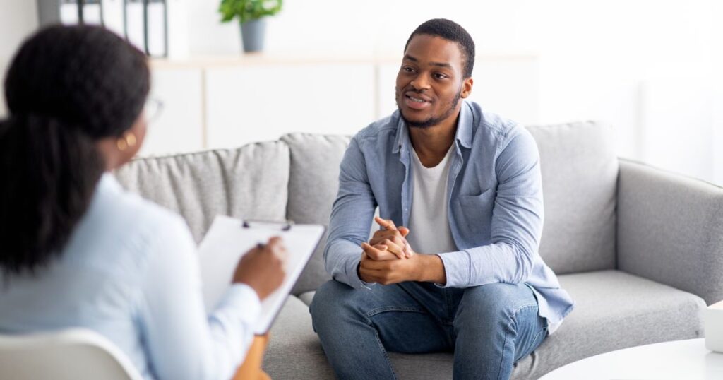 Ketamine therapy in Elk Grove psychiatric consultation session