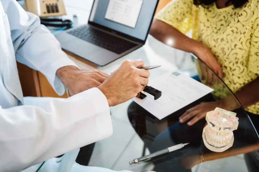 Telehealth psychiatrist in Davis providing secure online mental health care through a virtual consultation