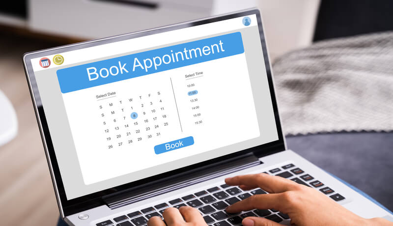 Patient scheduling a psychiatrist appointment and discussing mental health care options in Fair Oaks, California