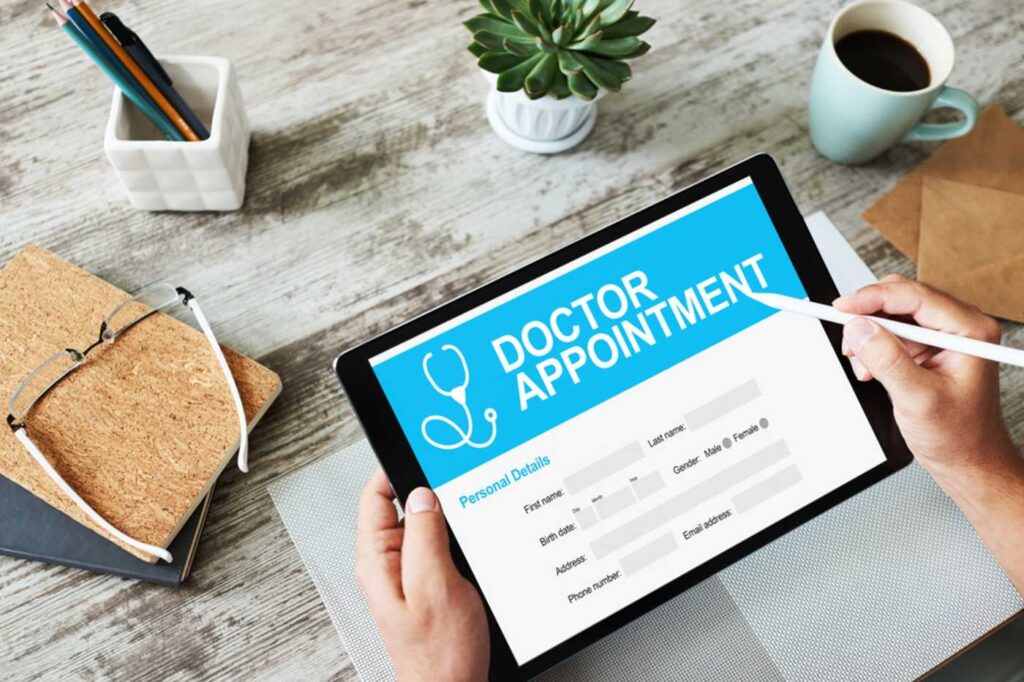 Patient booking a psychiatrist appointment in Antelope CA through iPsychiatry