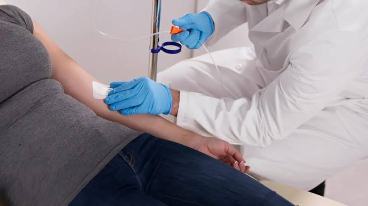 Patient consulting a healthcare professional about ketamine treatment safety and provider credentials in Fair Oaks, California